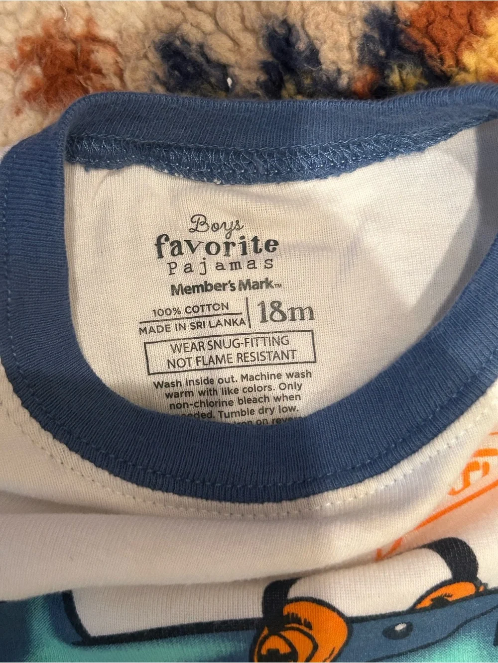 18m Shark Pajama Set